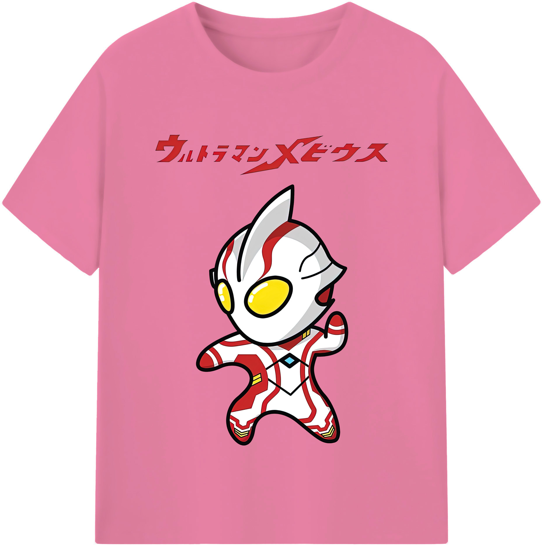 （画像用） ウルトラマン Ultraman 綿100％半袖Tシャツ（フロントプリント）